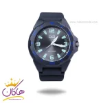 ساعت مچی پسرانه کیو اند کیو بند رابر مشکی VS44J008Y