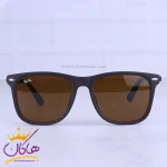 عینک آفتابی مردانه ری بن فریم مربع قهوه ای P 3318/2