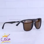 عدسی عینک آفتابی مردانه ری بن فریم مربع قهوه ای P 3318/2
