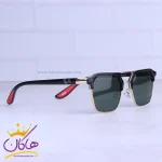 عدسی عینک آفتابی ری بن فراری مردانه شیشه سبز RB 3697/2