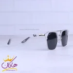 عدسی عینک آفتابی ری بن فراری مردانه فریم مربع سفید RB 3697/3