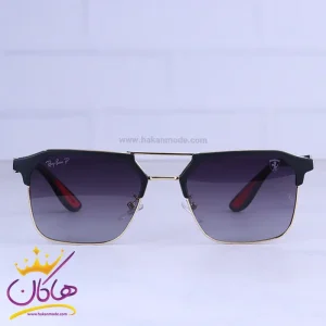 عینک آفتابی ری بن فراری مردانه فریم مربع مشکی RB 3697/4