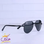 عدسی عینک آفتابی ری بن مردانه فلزی تمام مشکی RB 4854/3