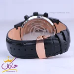بند ساعت مچی سیکو مردانه بند چرم مشکی کرنوگراف G9233/17