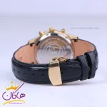 ساعت مچی سیکو زنانه بند چرم قاب طلایی کرنوگراف L9233/19 نمای بسته