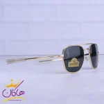 عدسی عینک آفتابی امریکن مردانه فریم خلبانی طلایی AO 56/5