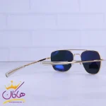 دسته عینک آفتابی امریکن مردانه فریم خلبانی طلایی AO 56/5
