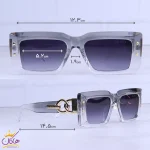 ابعاد عینک آفتابی بالمین زنانه فریم مستطیل طوسی 27116/2