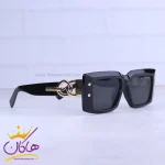 عدسی عینک آفتابی بالمین زنانه فریم مستطیل مشکی 27116/3