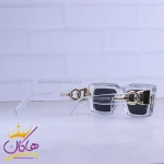 دسته عینک آفتابی بالمین زنانه فریم مستطیل شفاف 27116/4