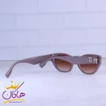 دسته عینک آفتابی باربری زنانه فریم گربه ای بنفش 10785/6
