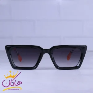 عینک آفتابی باربری زنانه فریم پروانه‌ ای مشکی 8831/6