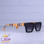 عدسی عینک آفتابی باربری زنانه فریم پروانه‌ ای مشکی 8831/6