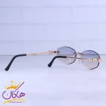 دسته عینک آفتابی کارتیر زنانه فلزی بدون فریم C 004/2