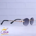 عدسی عینک آفتابی کارتیر زنانه بدون فریم فلزی طلایی C 004/4