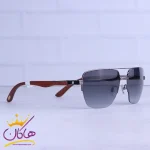 عدسی عینک آفتابی مردانه کارتیر نیم فریم خلبانی CT 02835/1