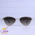 عینک آفتابی سلین زنانه فریم مثلث طلایی 5G128/1