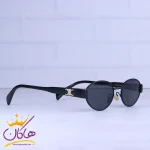 عدسی عینک آفتابی سلین زنانه فریم مشکی بیضی KZ 1006/1