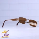 دسته عینک آفتابی سلین زنانه فریم مستطیل طلایی S 003/1