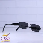 دسته عینک آفتابی سلین زنانه فریم مستطیل مشکی S 003/3