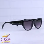 عدسی عینک آفتابی شنل زنانه فریم گربه ای مشکی 9704/1