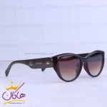 عدسی عینک آفتابی شنل زنانه فریم گربه ای قهوه ای 9704/2