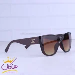 عدسی عینک آفتابی شنل زنانه فریم پروانه ای قهوه ای 9739/1