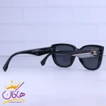 دسته عینک آفتابی چنل زنانه فریم مربع مشکی CJ0881/1