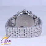بند ساعت مچی سیتیزن مردانه فلزی نقره ای صفحه مشکی 2363/22