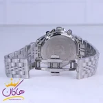قفل ساعت مچی سیتیزن مردانه فلزی نقره ای صفحه مشکی 2363/22
