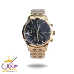 ساعت مچی سیتیزن مردانه فلزی طلایی صفحه مشکی G 2360/8