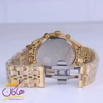 قفل ساعت مچی سیتیزن مردانه فلزی طلایی صفحه مشکی G 2360/8