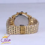 بند ساعت مچی سیتیزن زنانه فلزی طلایی صفحه مشکی L 2363/24