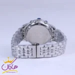 بند ساعت مچی سیتیزن زنانه فلزی نقره ای صفحه سبز L 9766/15