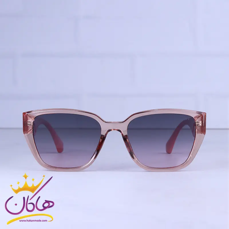 عینک آفتابی دیور زنانه فریم گربه ای صورتی 1002C/3 عینک آفتابی دیور زنانه فریم گربه ای صورتی 1002C/3