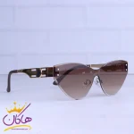 عدسی عینک آفتابی دیور زنانه فریم گربه ای قهوه ای 58046/1