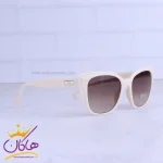 عدسی عینک آفتابی دیور زنانه فریم پروانه ای سفید 6762/1