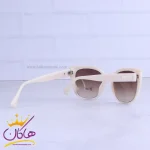 دسته عینک آفتابی دیور زنانه فریم پروانه ای سفید 6762/1
