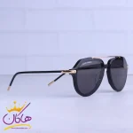 عدسی عینک آفتابی دی اند جی زنانه فریم خلبانی مشکی DG 4330/3