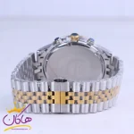 بند ساعت عقربه ای الگانس مردانه فلزی صفحه آبی G 9766/2