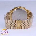 بند ساعت عقربه ای الگانس مردانه فلزی صفحه سبز G 9766/3