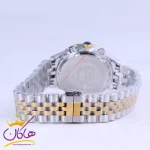 بند ساعت مچی الگانس زنانه فلزی صفحه آبی L 9766/2