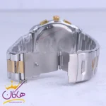قفل ساعت عقربه ای الگانس مردانه فلزی صفحه سفید G 2024/1