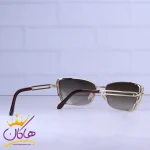دسته عینک آفتابی گوچی زنانه فریم فلزی طلایی 2A909/2