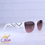 عدسی عینک آفتابی گوچی زنانه فریم پروانه‌ ای سفید 9717/2