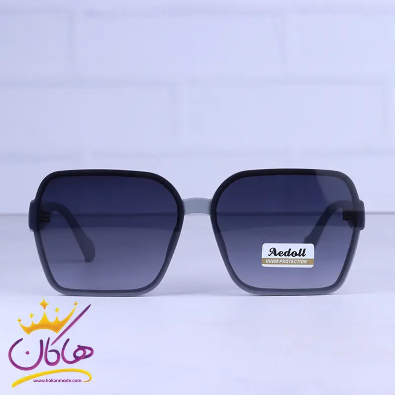 عینک آفتابی ایدول زنانه فریم مربع طوسی 6009/3 عینک آفتابی ایدول زنانه فریم مربع طوسی 6009/3