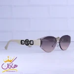 عدسی عینک آفتابی لویی ویتون زنانه بدون فریم کرم 58108/5
