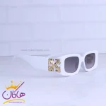 عدسی عینک آفتابی اف وایت زنانه فریم مستطیل سفید 3313/1