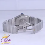 قفل ساعت مچی امگا مردانه فلزی صفحه مشکی 66900666/3