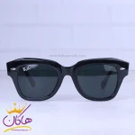 عینک آفتابی زنانه ری بن فریم ویفرر مشکی RB 2186N/1